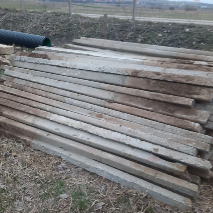 Spalier din beton pentru vie și gard