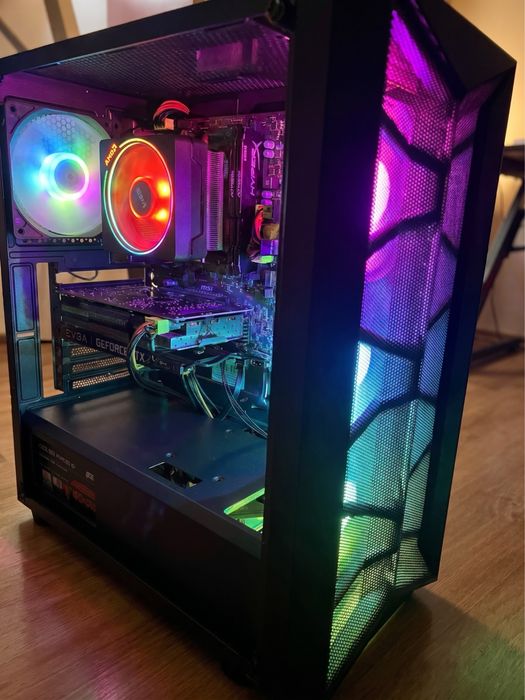 PC Gaming RGB - Ryzen 7 2700X • RTX 2060 • 8GB RAM • 1.1TB SSD • Windows 11