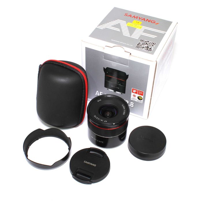ОТЛИЧЕН Samyang AF 18mm f/2.8 за Sony FE Широкоъгълен обектив