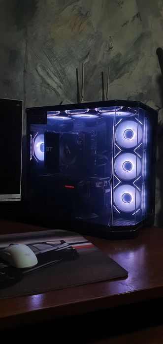 Игровой компютер ryzen 5 7600x/ 16gb ddr5/ 512gb/ rtx2080/ 800w