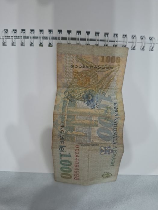1000 lei bacnota veche