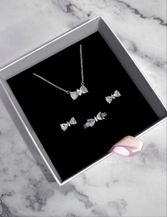 Скидка! Pandora фулл - комплекты из серебра 925 пробы