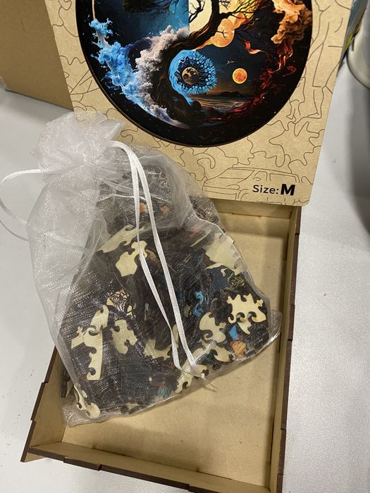 Дървени пъзели 200 парчета