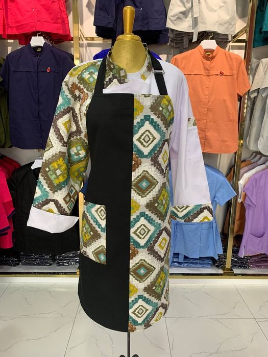 Povarlar uchun maxsus kitellar.