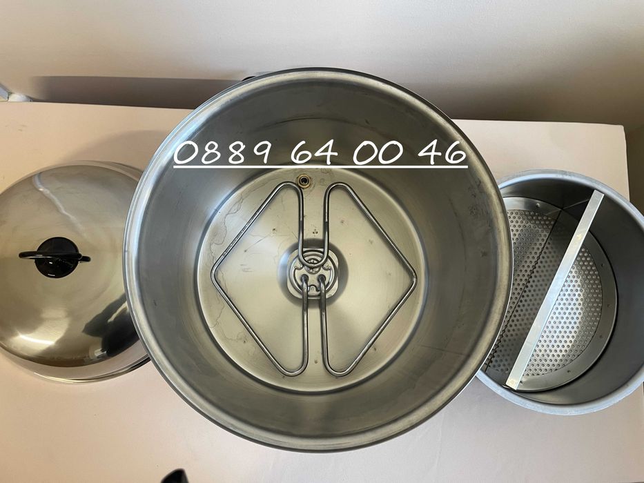 Електрически Казан за царевица на пара Ф30см (2,2 kW)