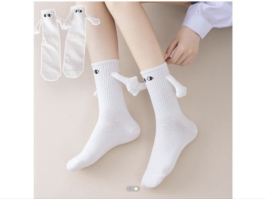 Носки белые 1шт