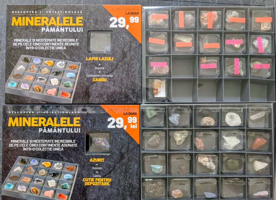 Colecția Mineralele Pământului