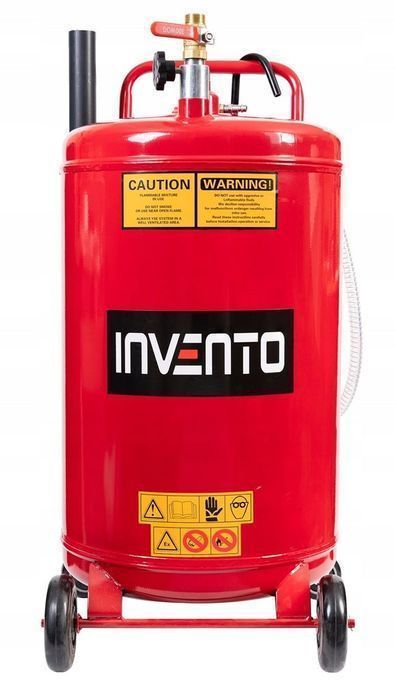 Recuperator ulei pneumatic cu aspiratie 80l invento