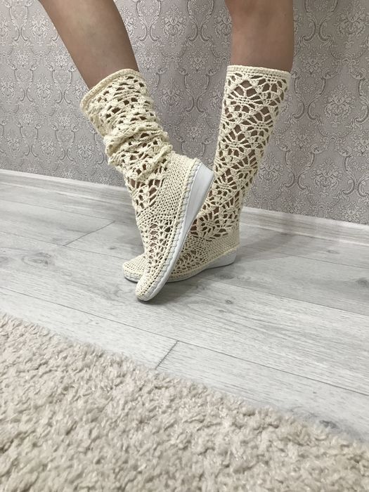 Сапожки летние новые трендовые