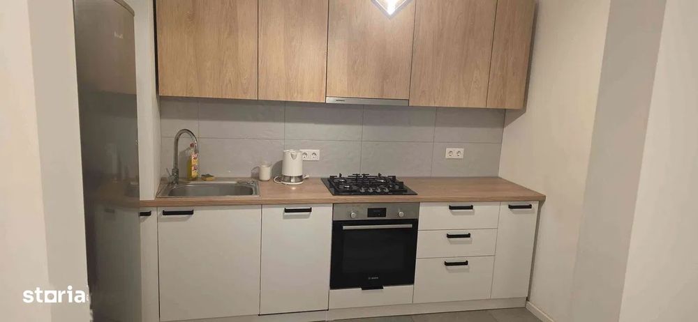 Apartament 2 camere, semidecomandat, 44 mp, mobilat modern, Horea