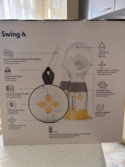 Двуфазна помпа за кърма Medela Swing Maxi