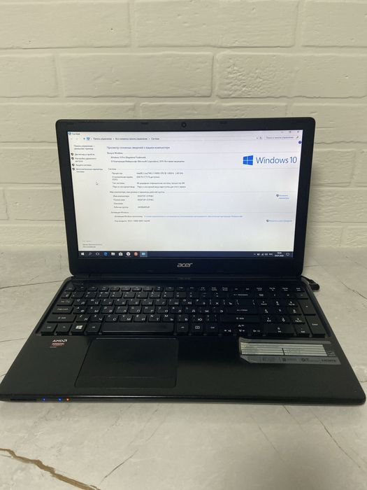 Ноутбук Acer  Intel Core i7-4500U