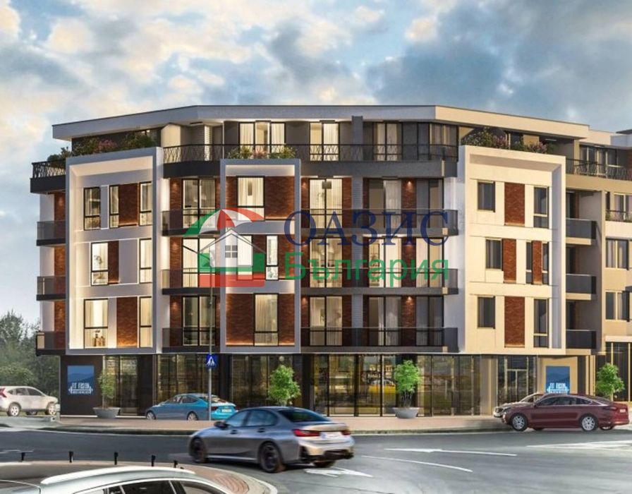 Апартамент с 1 спалня в нов комплекс "Мелия Флоренс", Несебър, 58,03 кв.м, #34162306