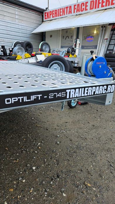 Trailer basculabil Balhanger 4,5x2,1 M, 2700 kg