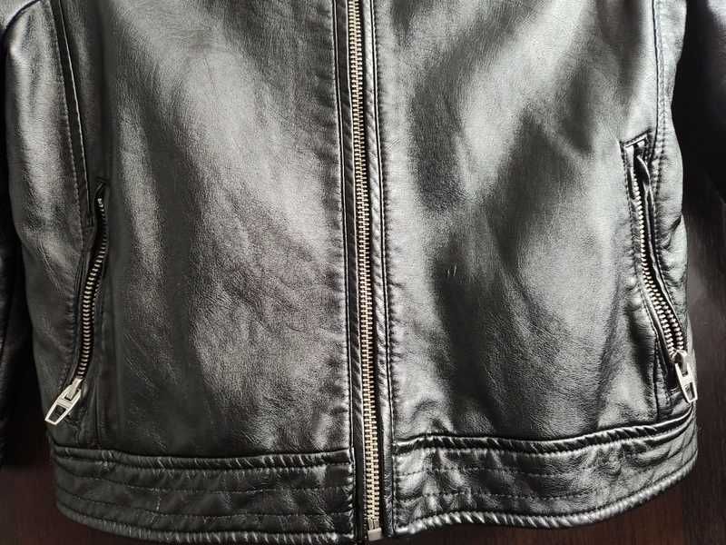 Geaca piele Zara, mărimea 128, 8 ani