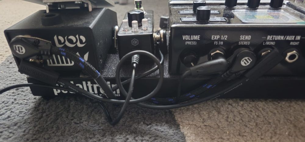 Line 6 HX Stomp XL + ToneX One + Pedaltrain – setup complet