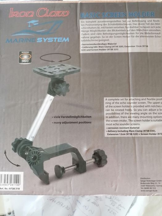 Suport sonar Iron Claw Marine System