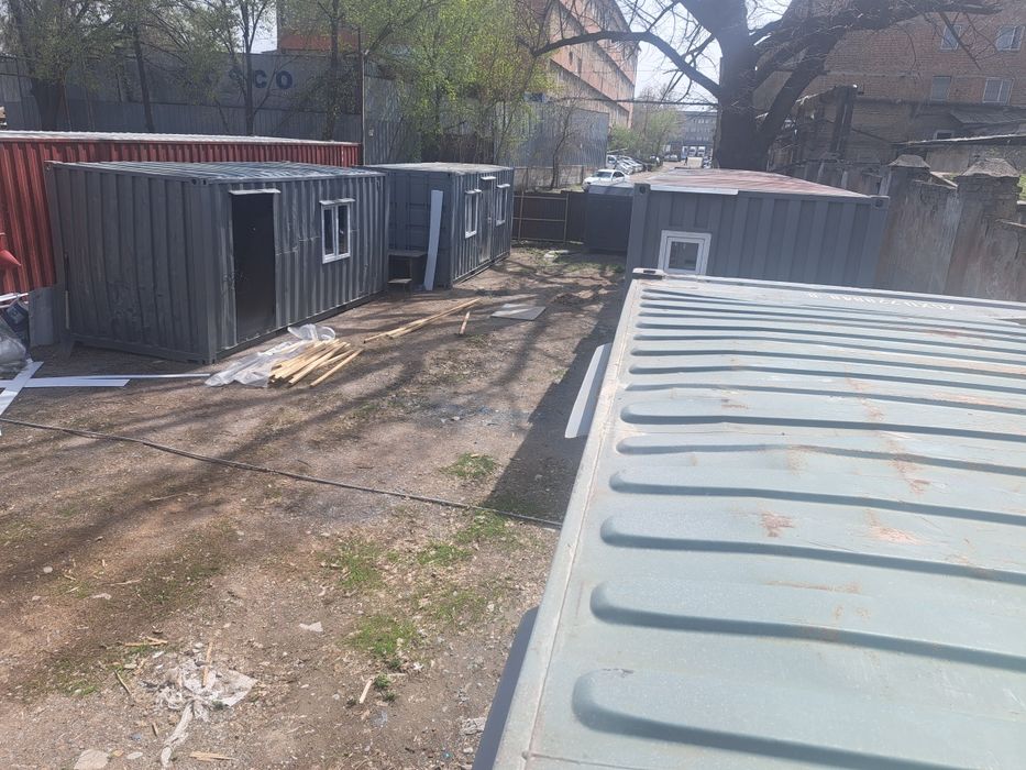 Контейнеры обшитые, утеплённые