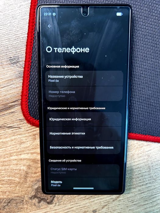 google pixel 6a 6/128 ГБв отличном состоянии