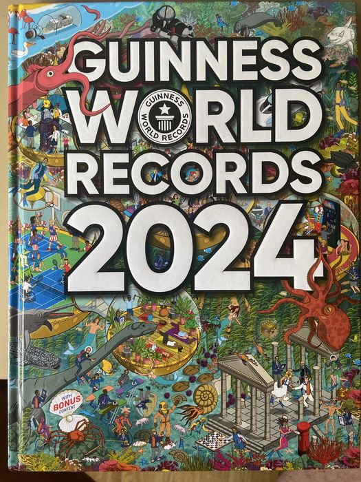 Guinness World Records 2024 in English
