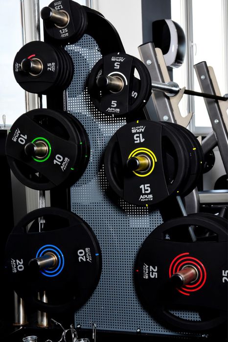 Gantere și discuri olimpice