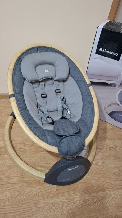 Електрическа люлка Kikka Boo Ashlee, Dark Grey 2025