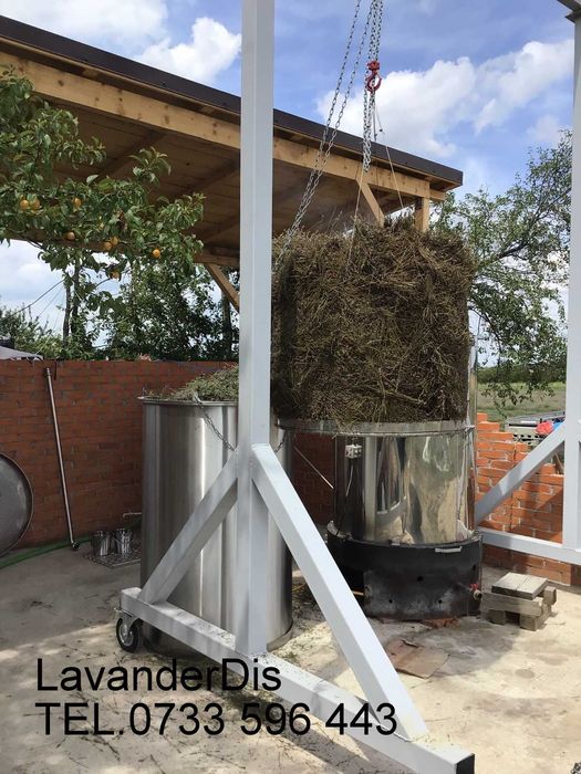 Instalatie completa pentru distilat Lavanda.Livrare Oriunde