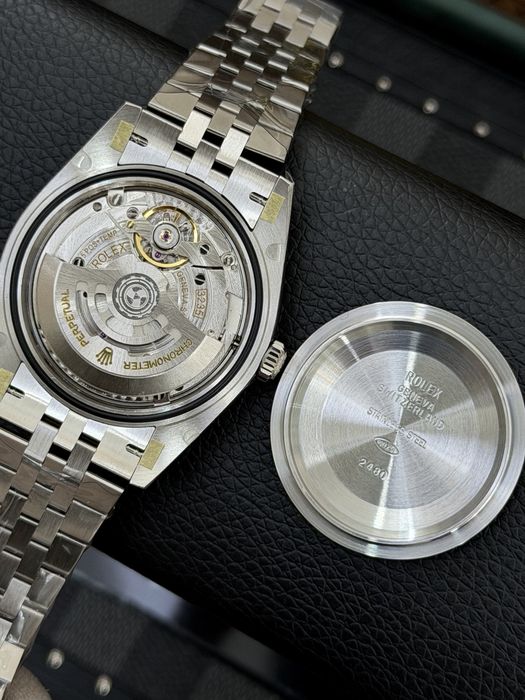 Rolex Date-Just 41 Green Mint Dial ETA 3235