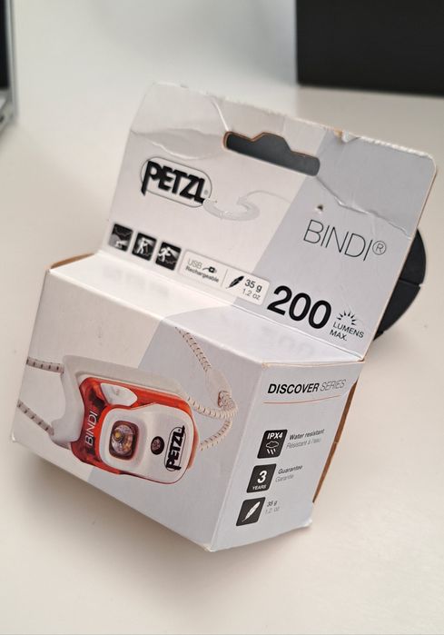 Lanternă frontală Petzl Bindi