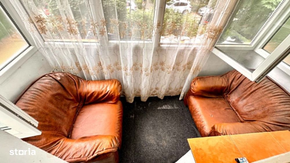 Apartament 2cam etaj1, centrala proprie, mobilat si utilat
