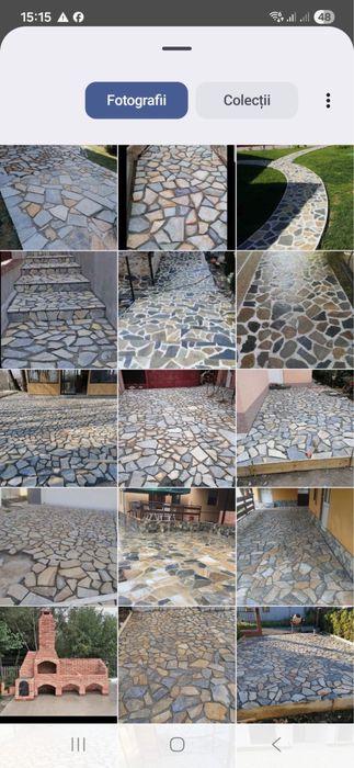 Piatra naturala si montaj