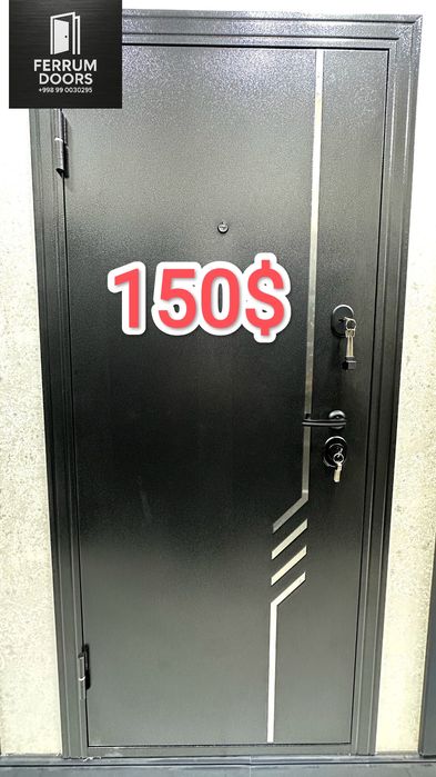 Двери входные OPTOM eshiklar metal eshik temr darvoz
