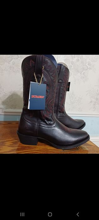 Продается настоящие ковбойские кожаные сапогие