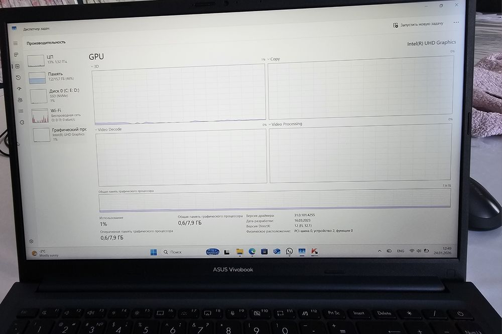 Продается ноутбук Asus Vivobook