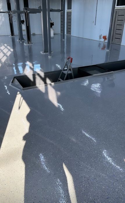 Полимерный краска для пол