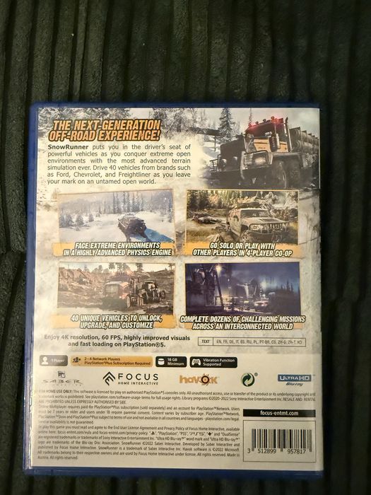 Snowrunner Playatation 5