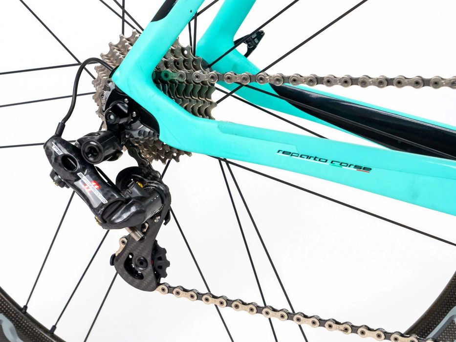 Cursiera Bianchi Oltre XR4, Campagnolo Super Record, Campa. Bora Ultra