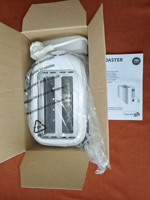 Prajitor pentru felii de paine, toaster, NOU