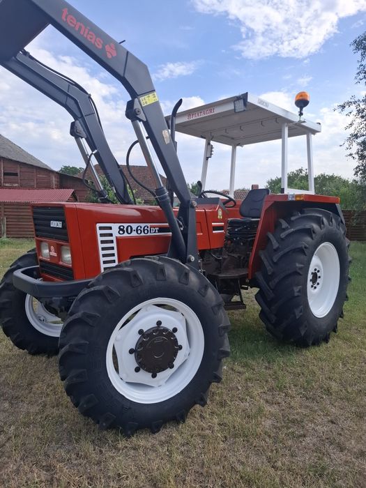 Tractor Fiat 80-66 cu încărcător frontal