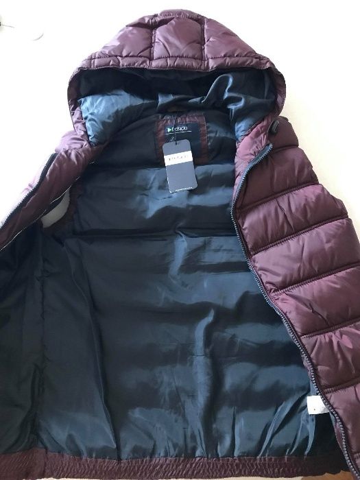 Vesta Unisex Groasa Culoare Visiniu DeFacto Fas Slim-Fit ! Poze Reale