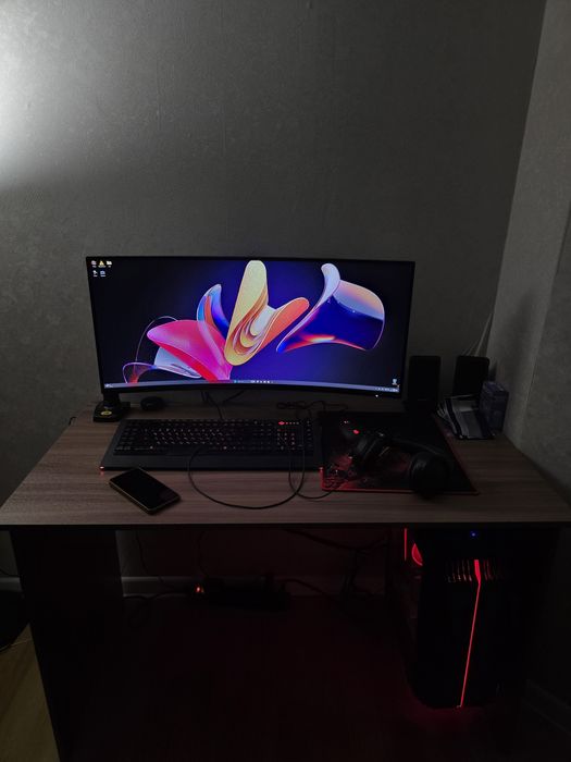 Игровой компьютер в сборе