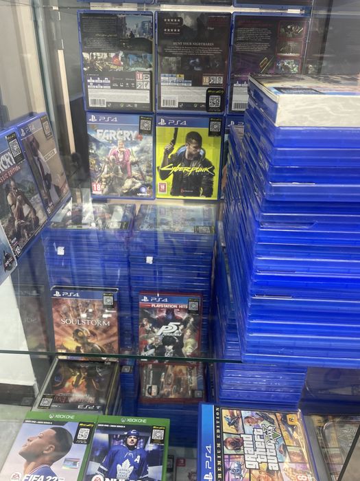 Диски огромный выбор приставки ps4 ps5