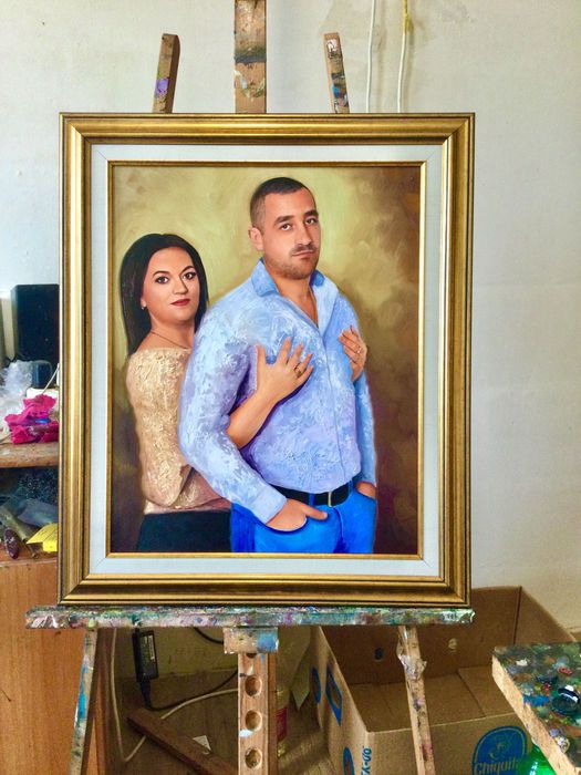 Portrete pictate la comanda,caricaturi,tablouri,cadou personalizat