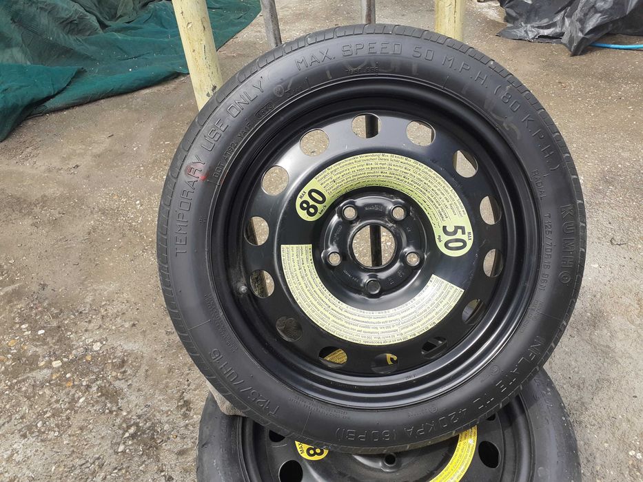 Roata de rezerva Slim Mercedes benz A B C E Klass CLas R16 R17 R18