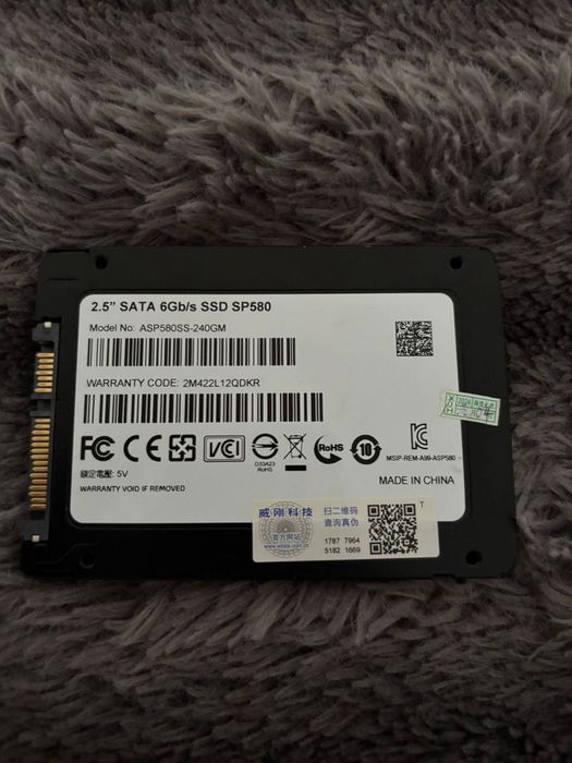 Ssd sata 2'5 256gb
