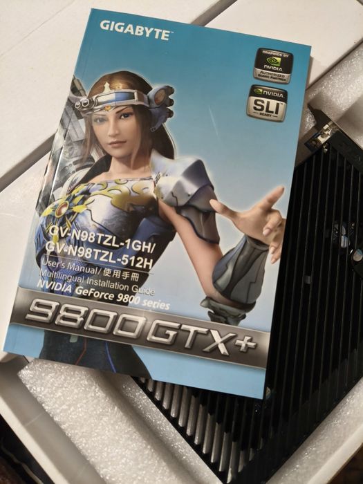 Видеоадаптер PCI-E GIGABYTE GeForce 9800 GT 600MHz 512Mb DDR3 900MHz 2