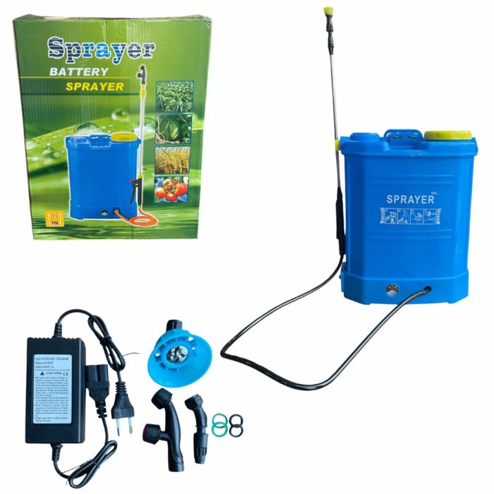 Мощна и удобна акумулаторна пръскачка с батерия 16L