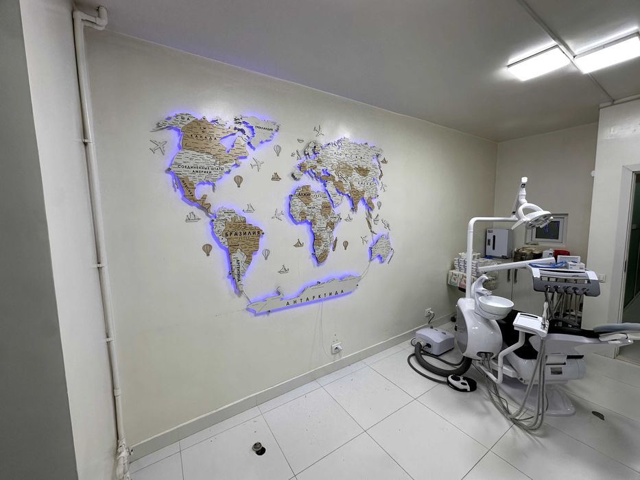 Карта мира  Dunyo kartasi