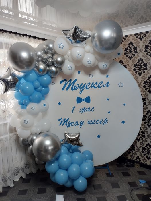 Фотозона оформление  шарами