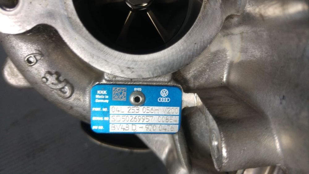 turbina  2.0 tdi audi a4 b8 a6 4g c7 q5 04l253056h